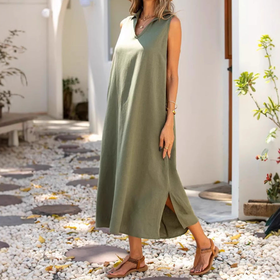Vestido Lino Amalfi