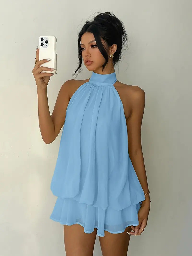 Vestido con falda Fleur