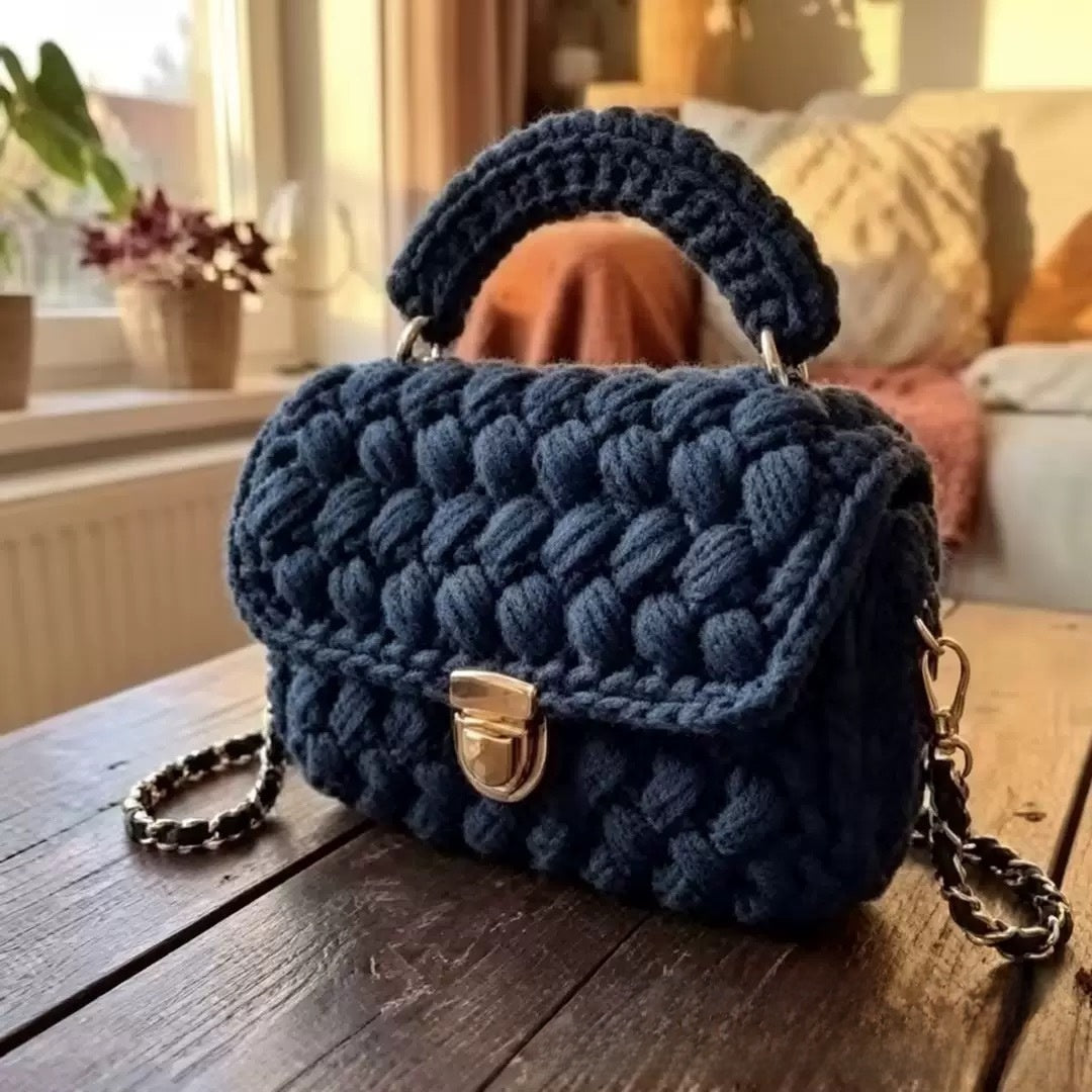 Bolso de diseño trenzado