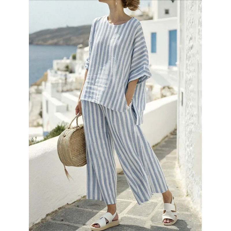 Conjunto de lino veraniego