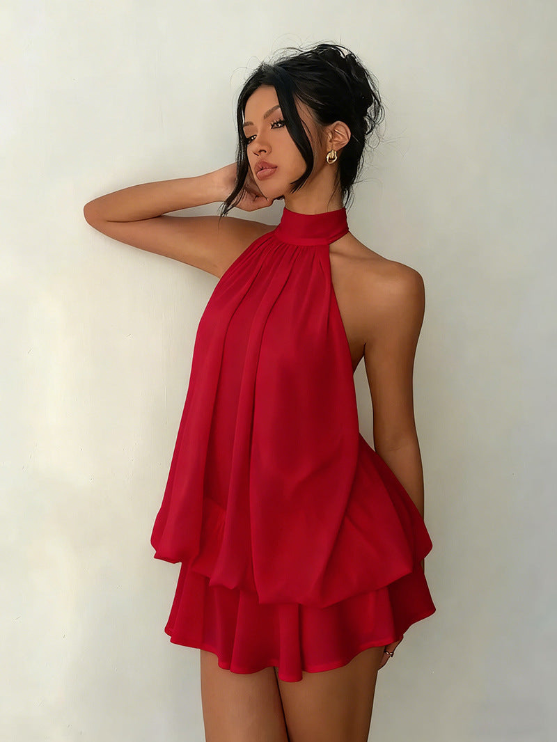 Vestido con falda Fleur