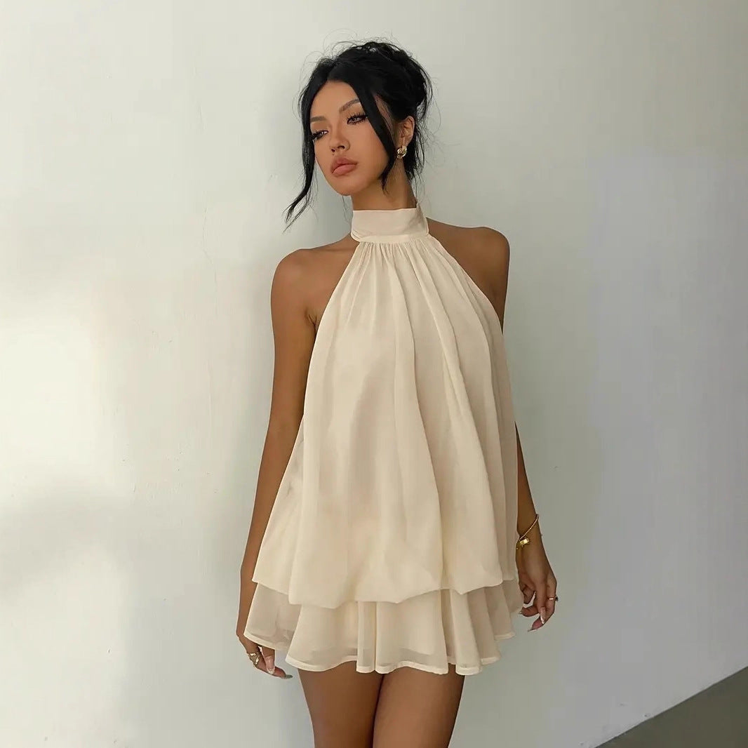 Vestido con falda Fleur