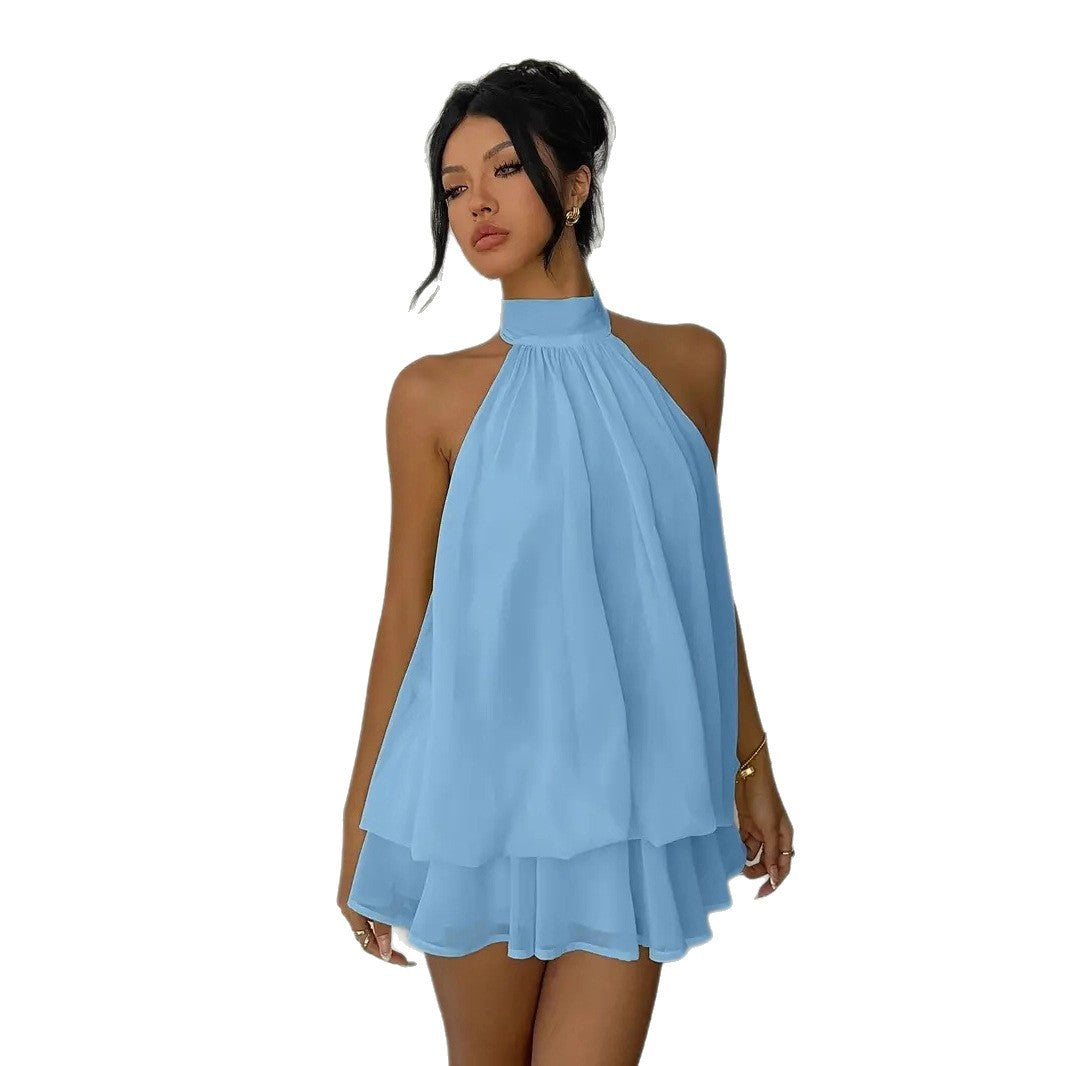 Vestido con falda Fleur