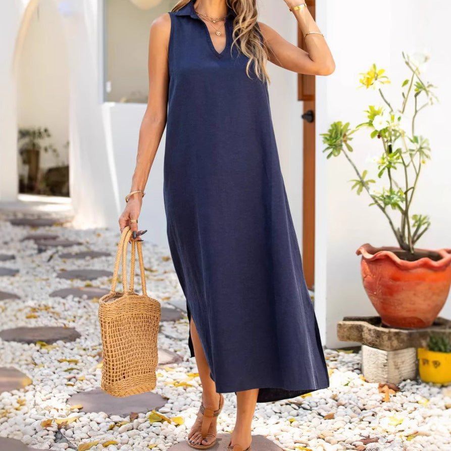 Vestido Lino Amalfi