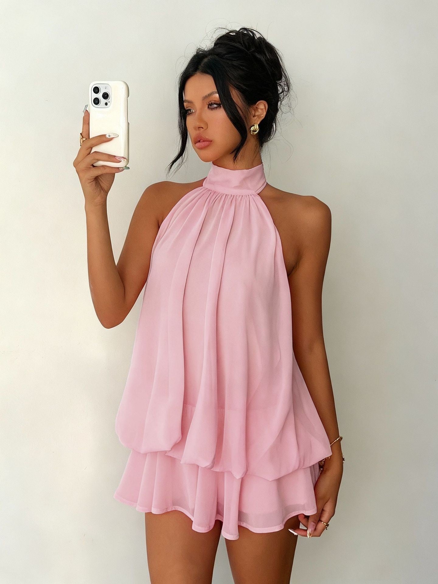 Vestido con falda Fleur